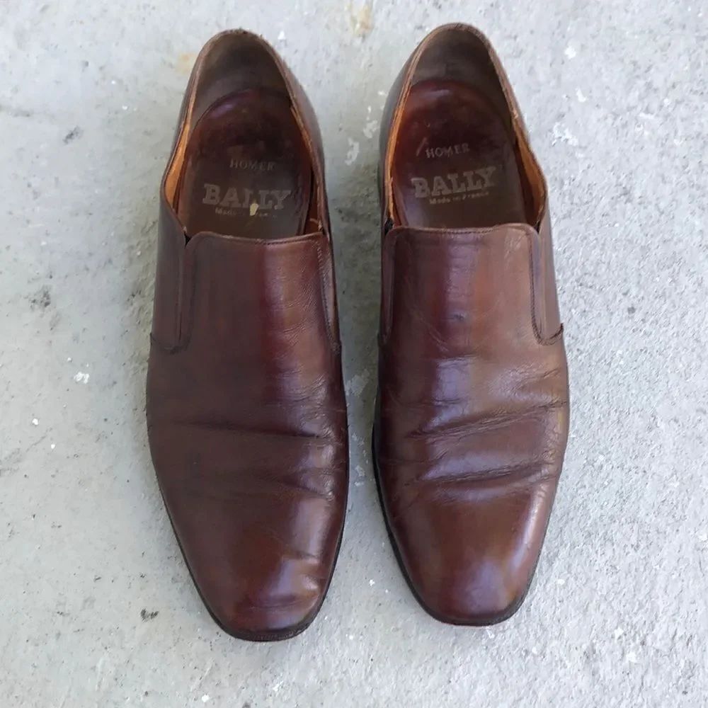 Vintage Bally Homer loafers